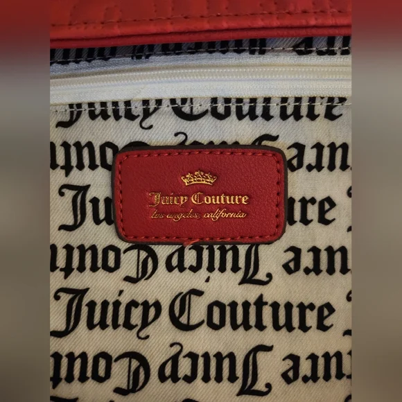 Juicy Couture Bold Red Crossbody Bag - Picture 7 of 9